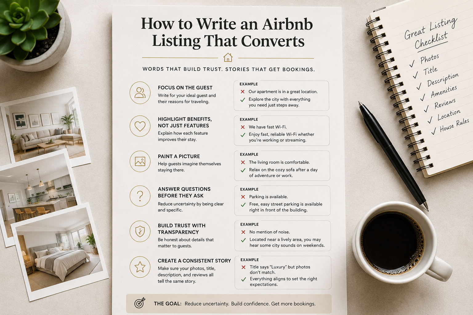 How to Write an Airbnb Listing That Actually Converts