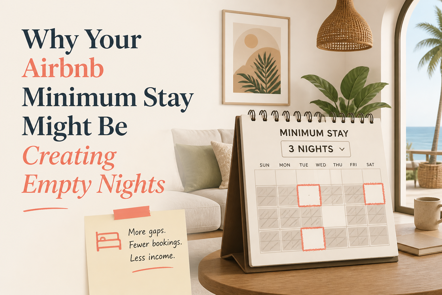Why Your Airbnb Minimum Stay Might Be Creating Empty Nights