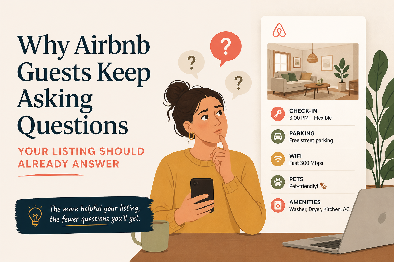 Why Airbnb Guests Keep Asking Questions Your Listing Should Already Answer