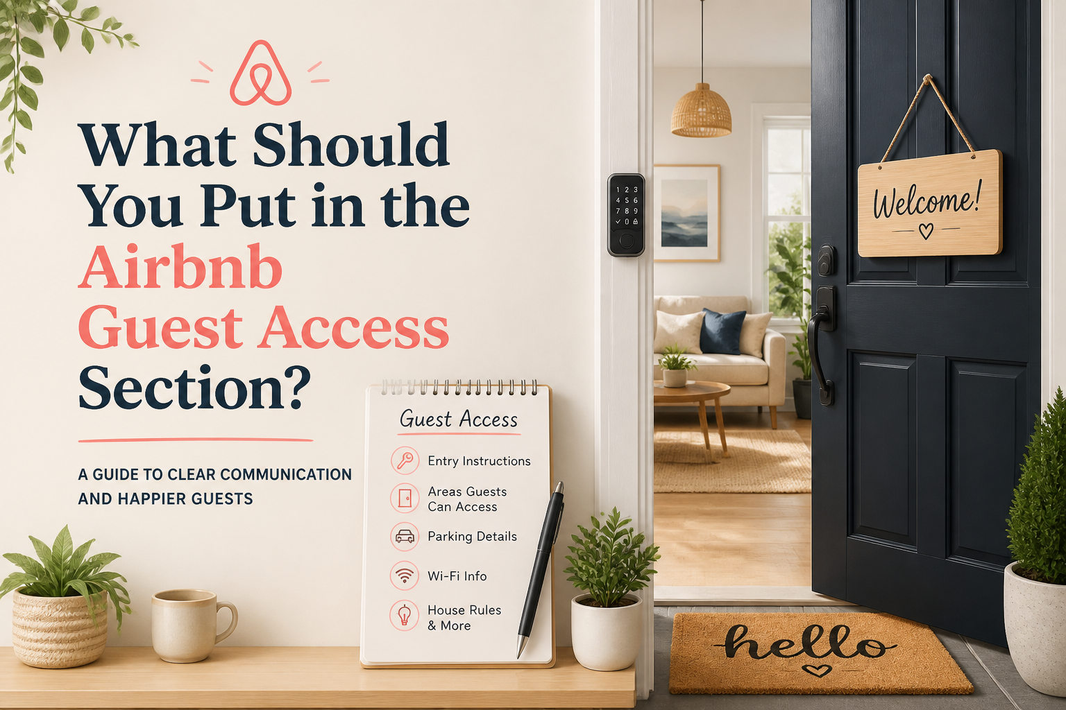 What Should You Put in the Airbnb Guest Access Section?