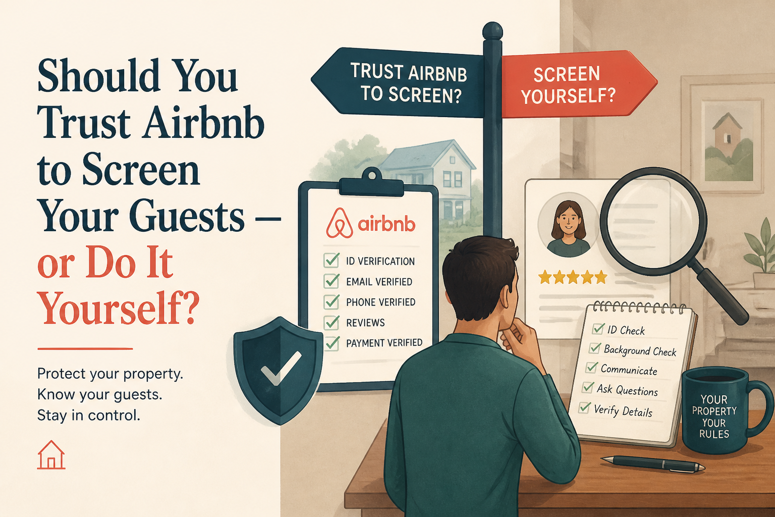 Should You Trust Airbnb to Screen Your Guests — or Do It Yourself?