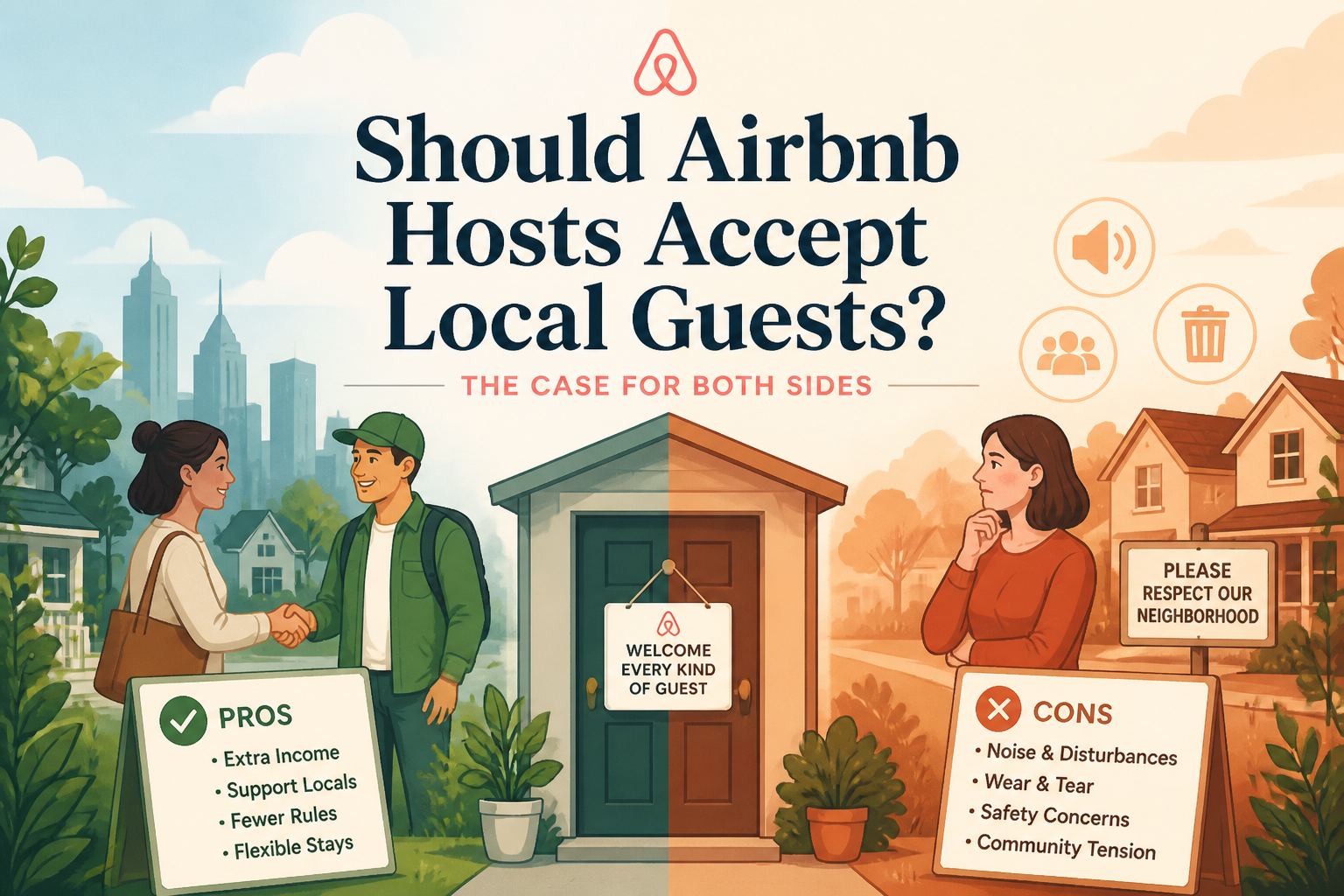 Should Airbnb Hosts Accept Local Guests? The Case for Both Sides