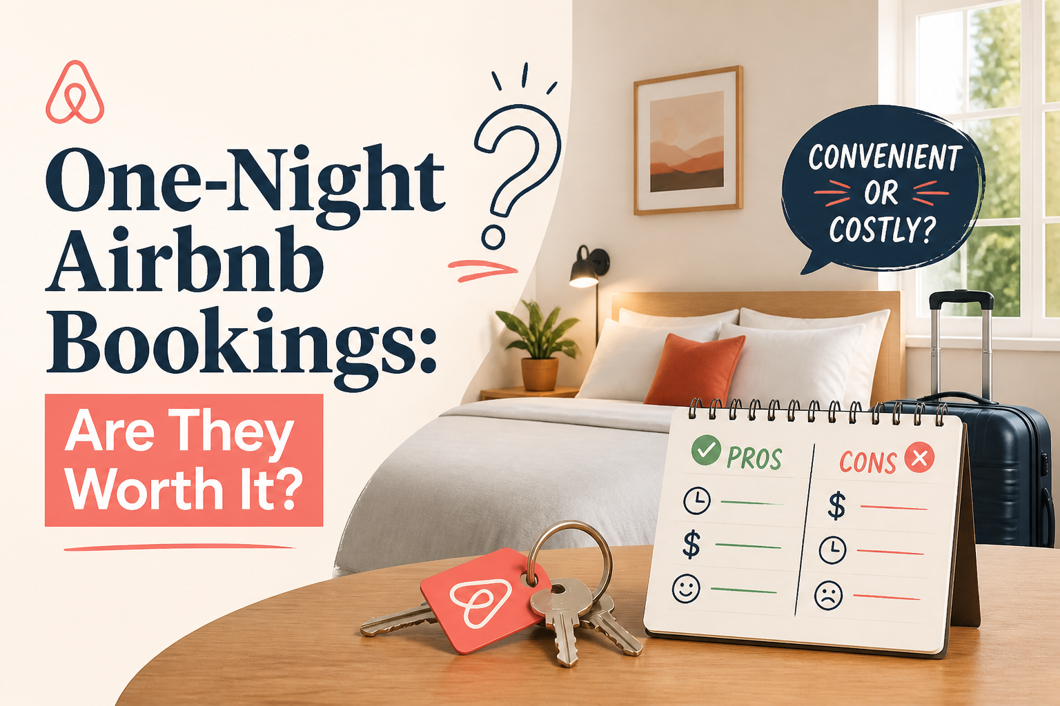 One-Night Airbnb Bookings: Are They Worth It?