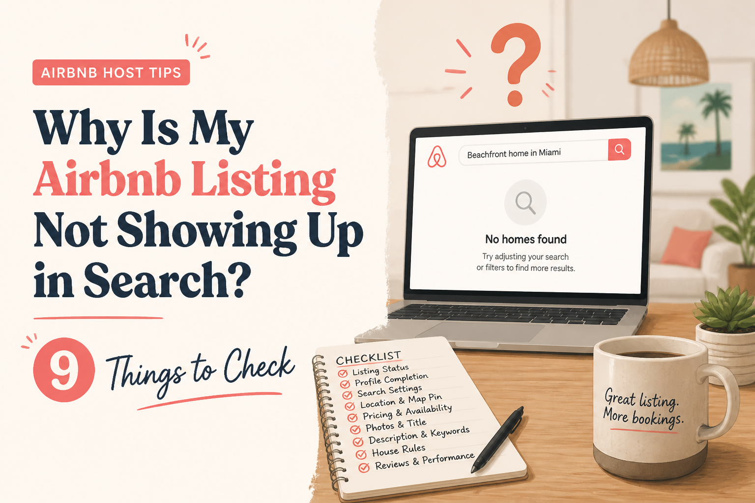 Why Is My Airbnb Listing Not Showing Up in Search? 9 Things to Check