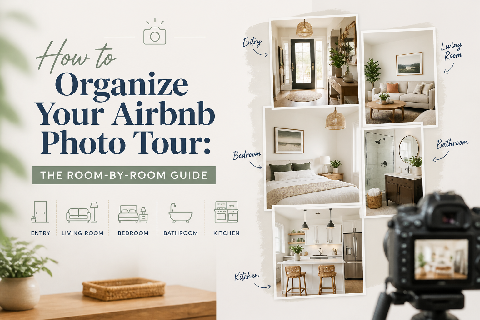 How to Organize Your Airbnb Photo Tour: The Room-by-Room Guide